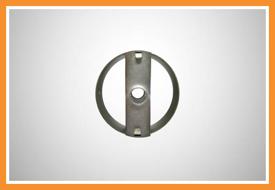 Caixa de mola vazia para porta de aço