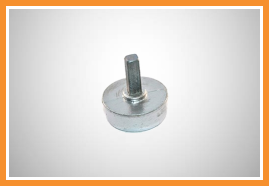 Bucha com pino para toldo