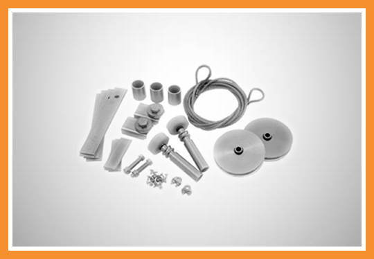 Kit acessório para portão basculante