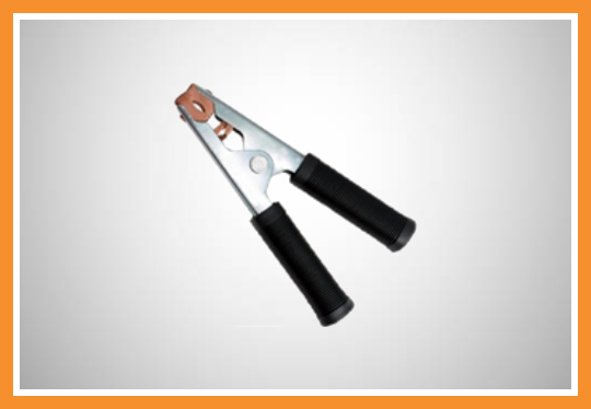 Garra negativa para solda