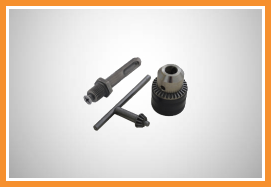 Mandril com chave e haste SDS