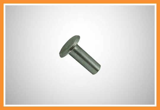 Rebite de ferro preto