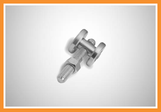 Rodízio quadruplo para mini guia