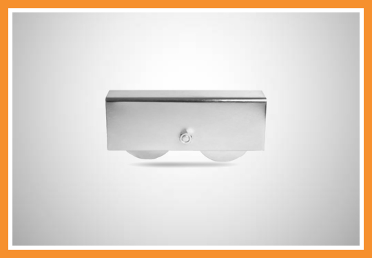 Roldana truck para ferro redondo